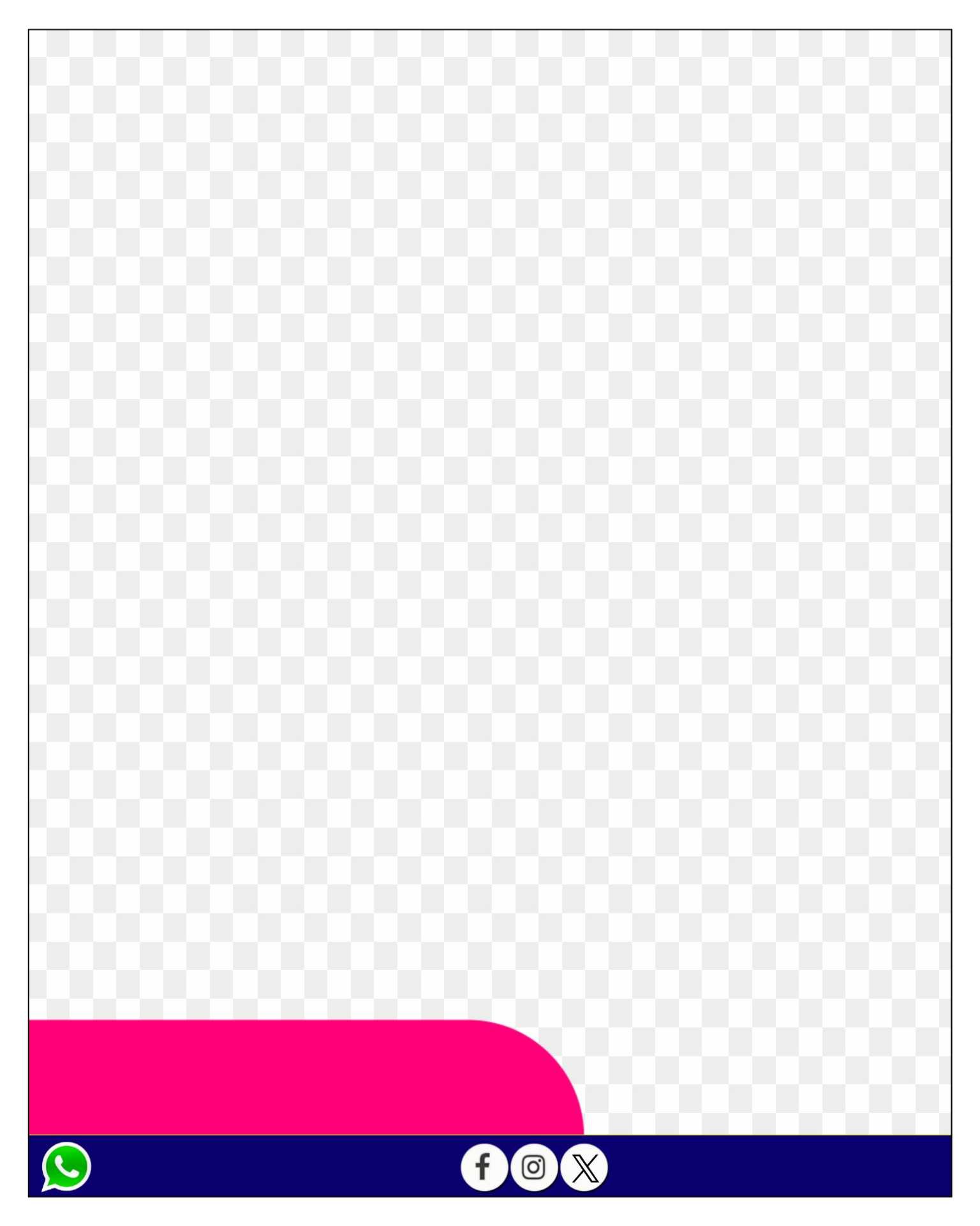 Social media post design frame PNG images download 