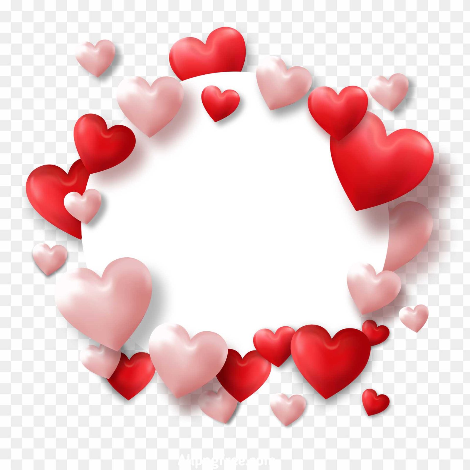 Valentine day border PNG images