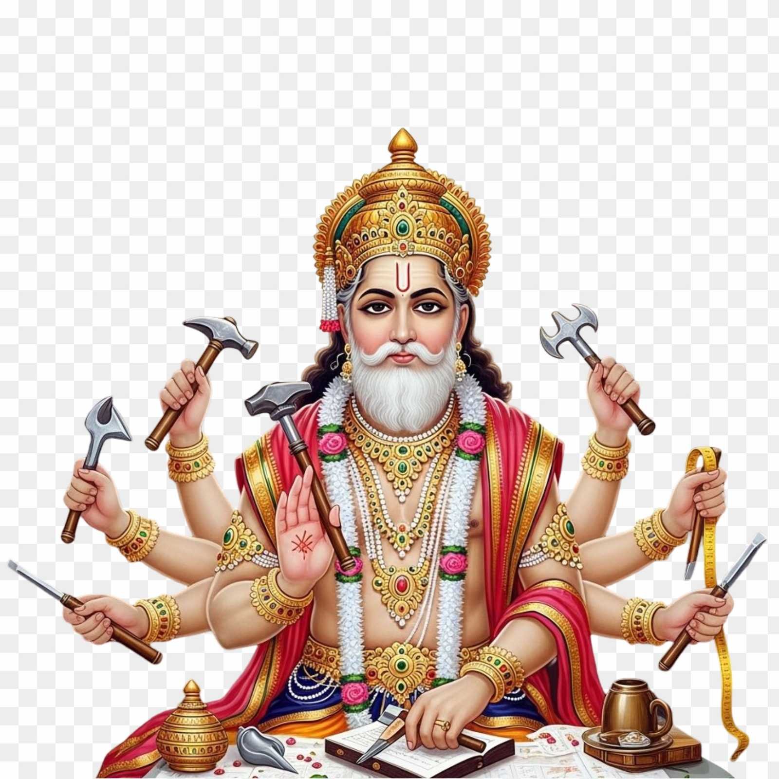 Vishwakarma Puja PNG at Workbench | Free Transparent Download